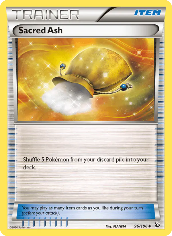 Carta Sacred Ash 96/106 de Flashfire
