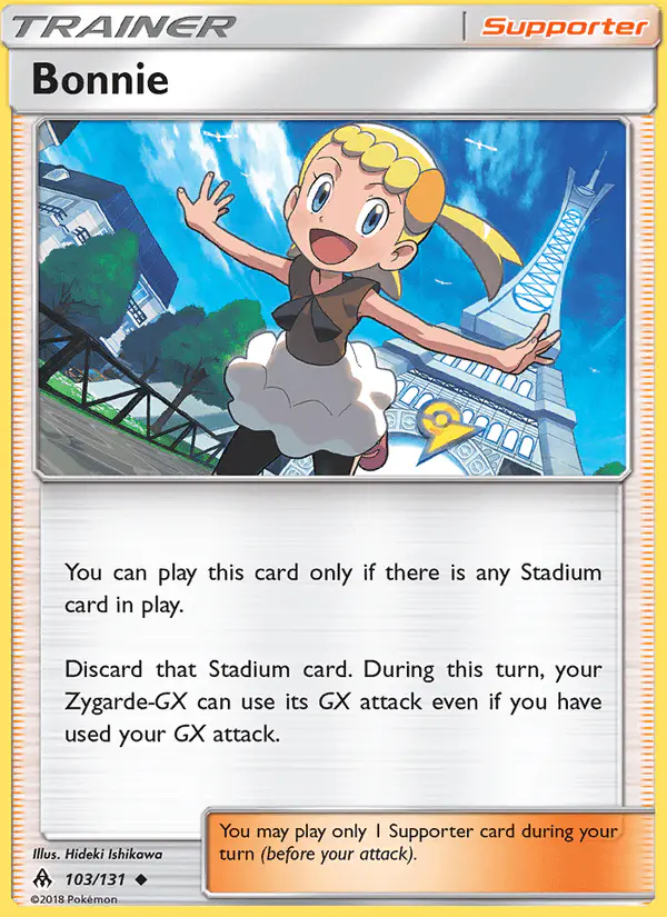 Carta Bonnie 103/131 de Forbidden Light