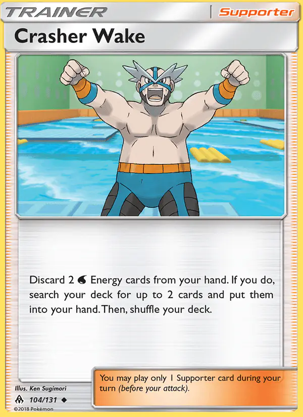 Carta Crasher Wake 104/131 de Forbidden Light