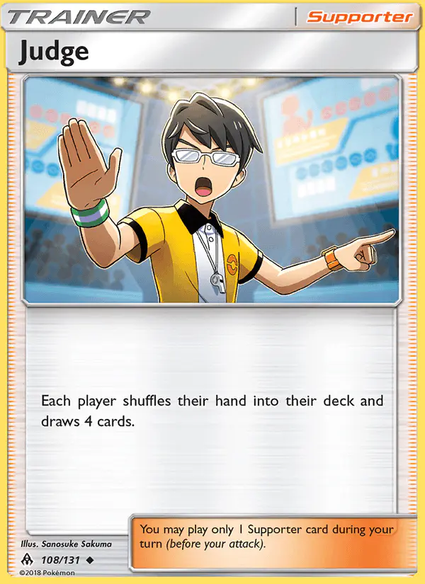 Carta Judge 108/131 de Forbidden Light