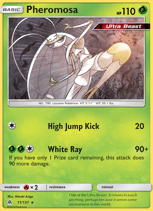 Carta Pheromosa 11/131 de Forbidden Light