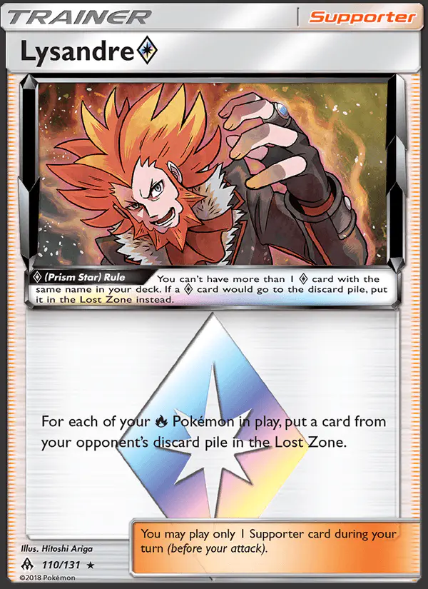 Carta Lysandre ◇ 110/131 de Forbidden Light
