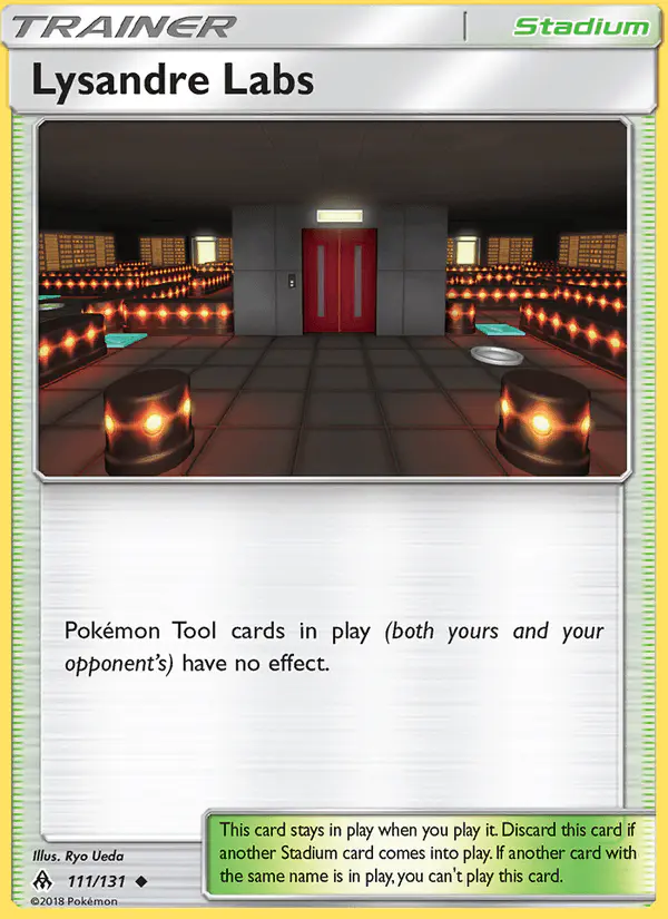 Carta Lysandre Labs 111/131 de Forbidden Light