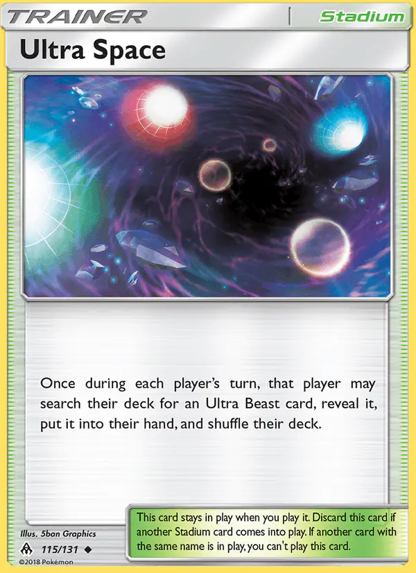 Carta Ultra Space 115/131 de Forbidden Light