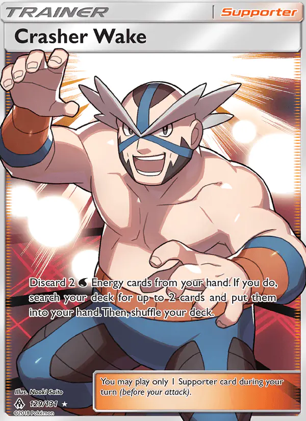Carta Crasher Wake 129/131 de Forbidden Light