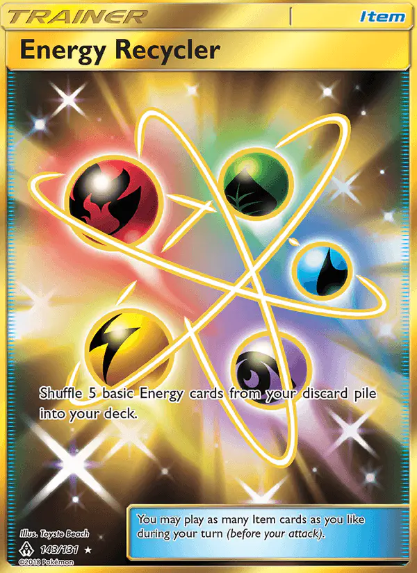 Carta Energy Recycler 143/131 de Forbidden Light