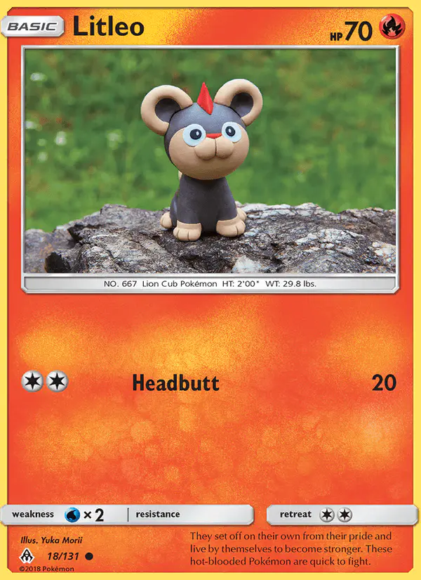 Carta Litleo 18/131 de Forbidden Light
