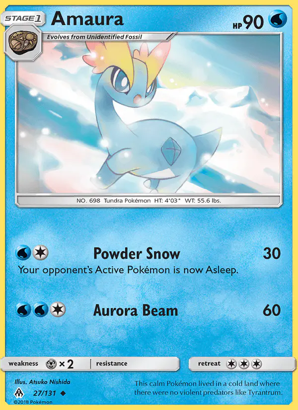 Carta Amaura 27/131 de Forbidden Light
