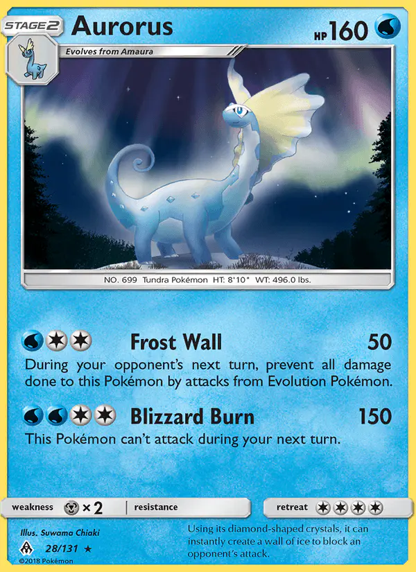 Carta Aurorus 28/131 de Forbidden Light