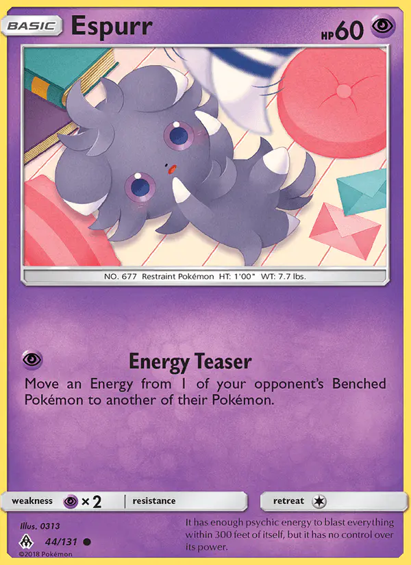 Carta Espurr 44/131 de Forbidden Light