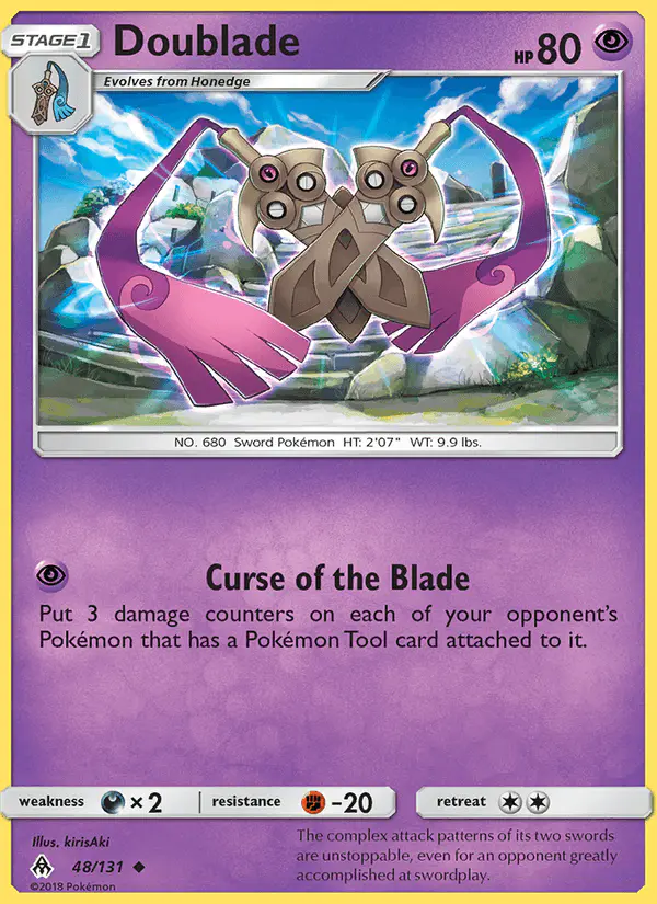 Carta Doublade 48/131 de Forbidden Light