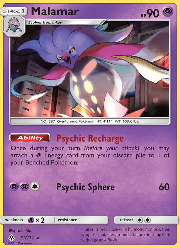Carta Malamar 51/131 de Forbidden Light