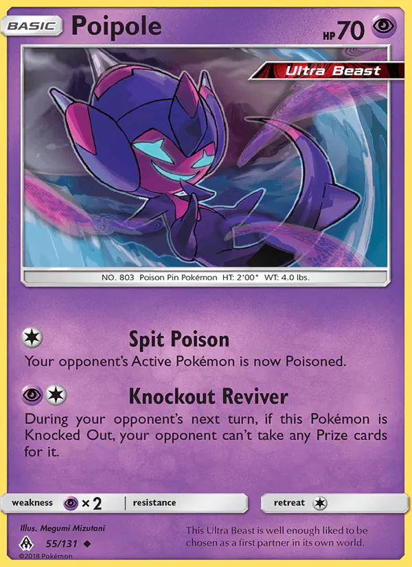 Carta Poipole 55/131 de Forbidden Light