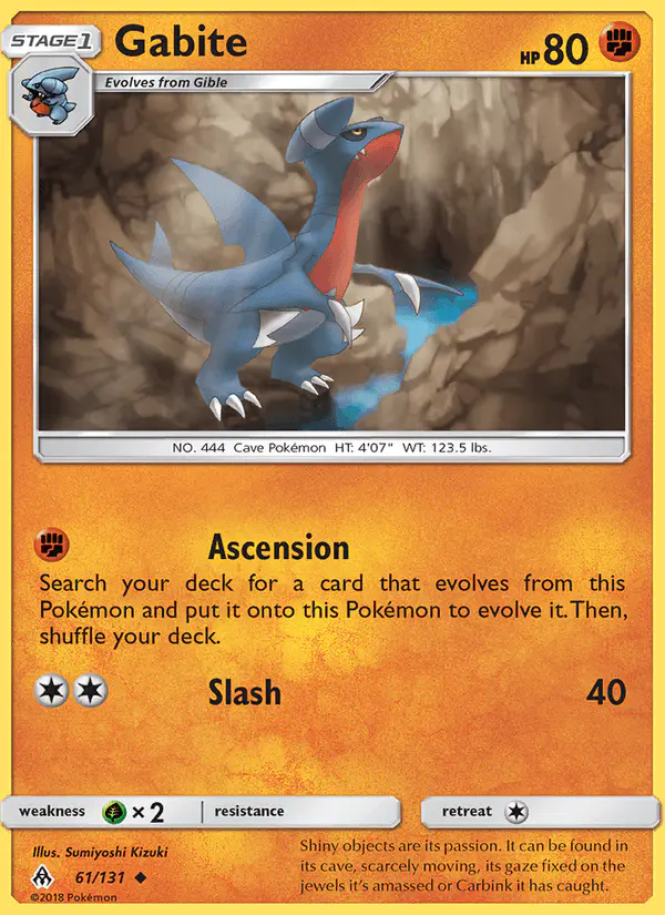 Carta Gabite 61/131 de Forbidden Light