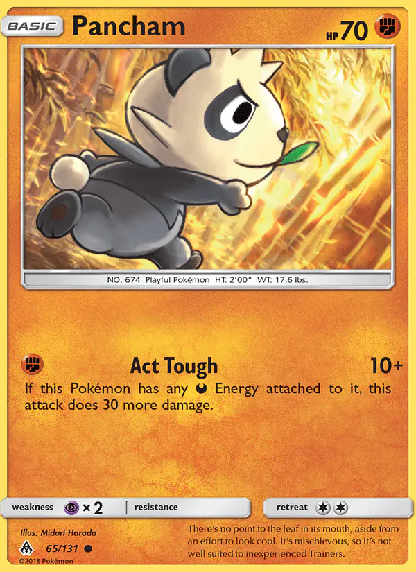 Carta Pancham 65/131 de Forbidden Light