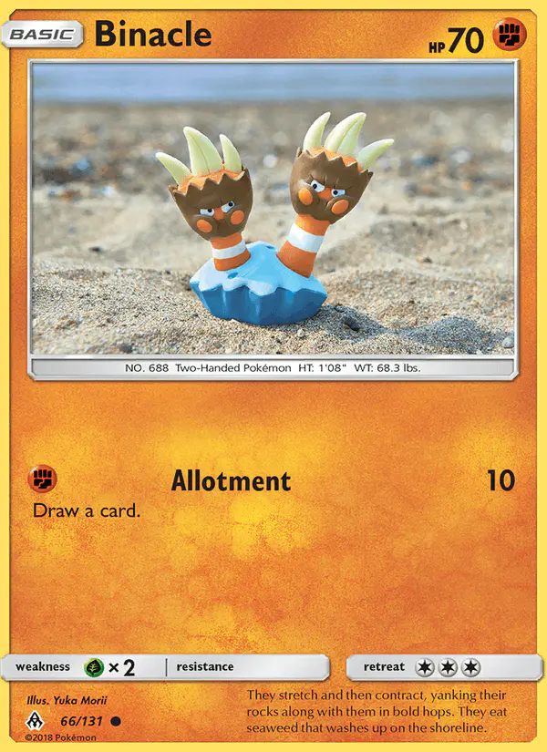 Carta Binacle 66/131 de Forbidden Light