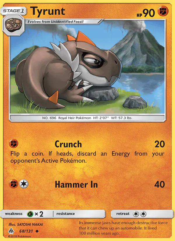 Carta Tyrunt 68/131 de Forbidden Light