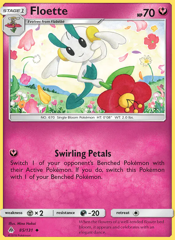 Carta Floette 85/131 de Forbidden Light
