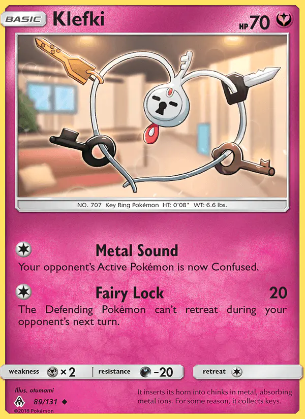 Carta Klefki 89/131 de Forbidden Light