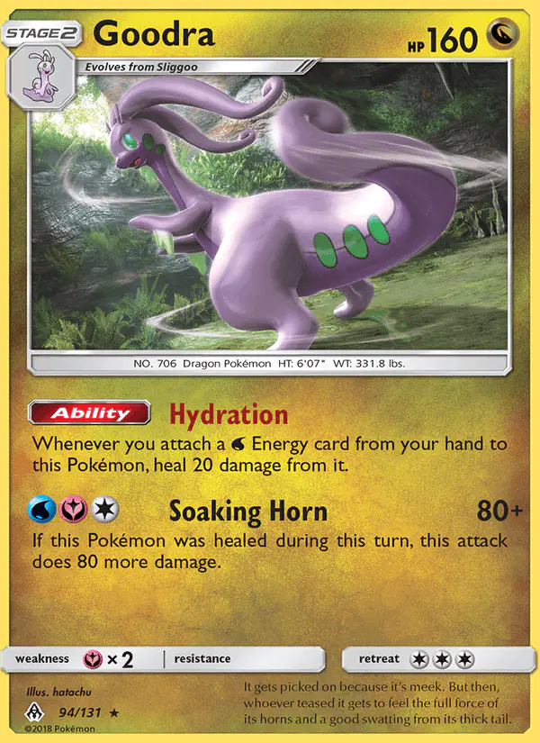 Carta Goodra 94/131 de Forbidden Light