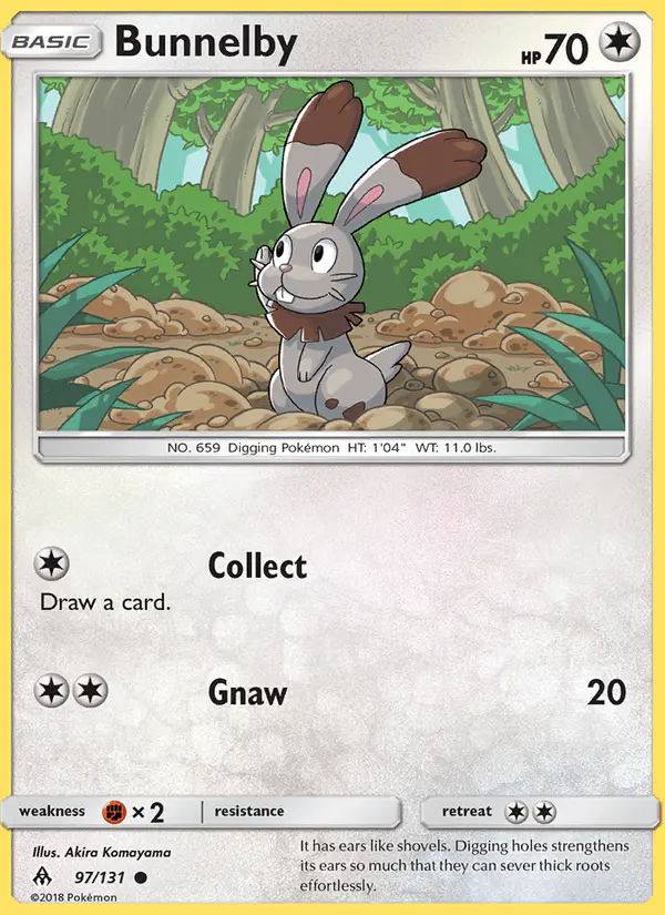 Carta Bunnelby 97/131 de Forbidden Light