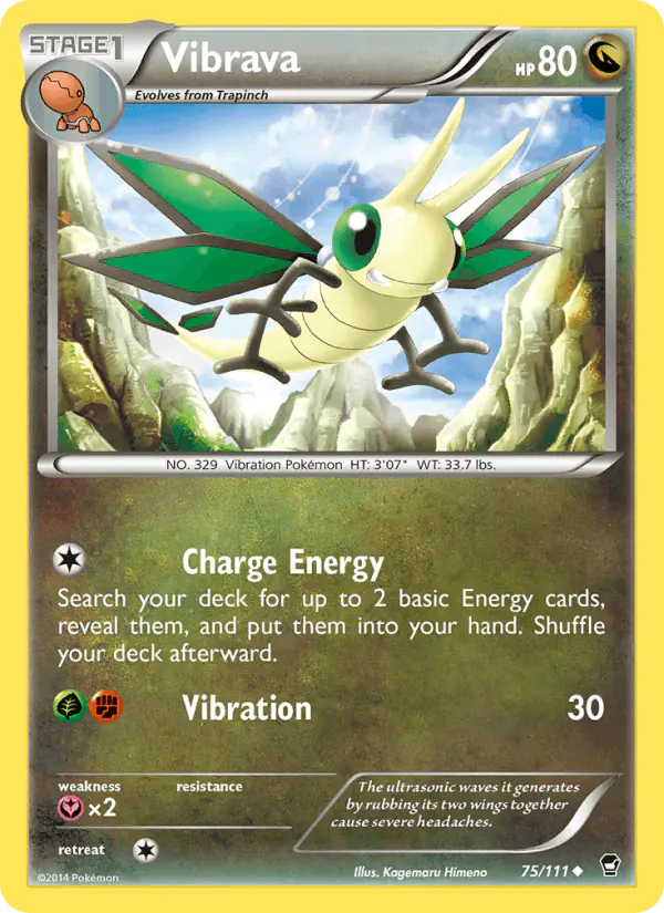 Carta Vibrava 75/111 de Furious Fists