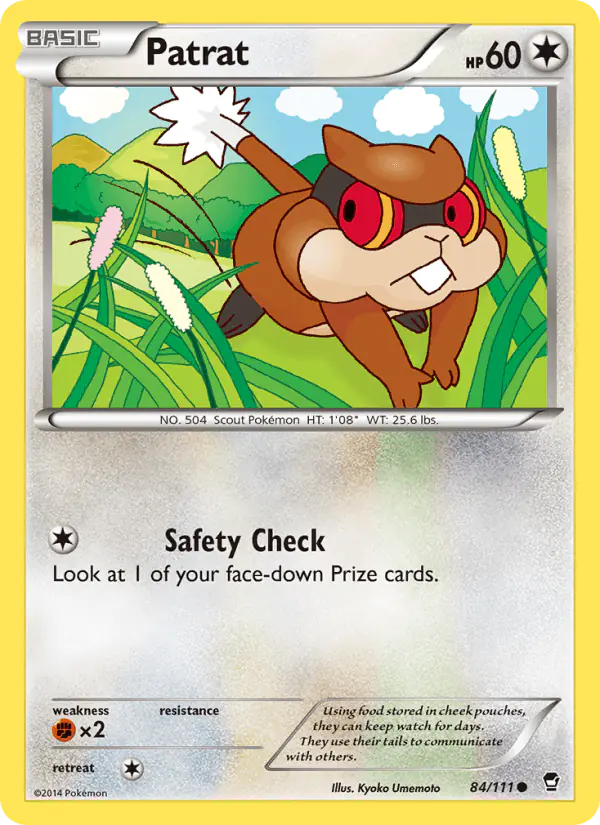 Carta Patrat 84/111 de Furious Fists