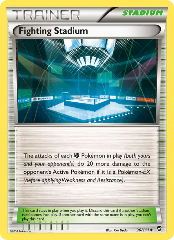 Carta Fighting Stadium 90/111 de Furious Fists