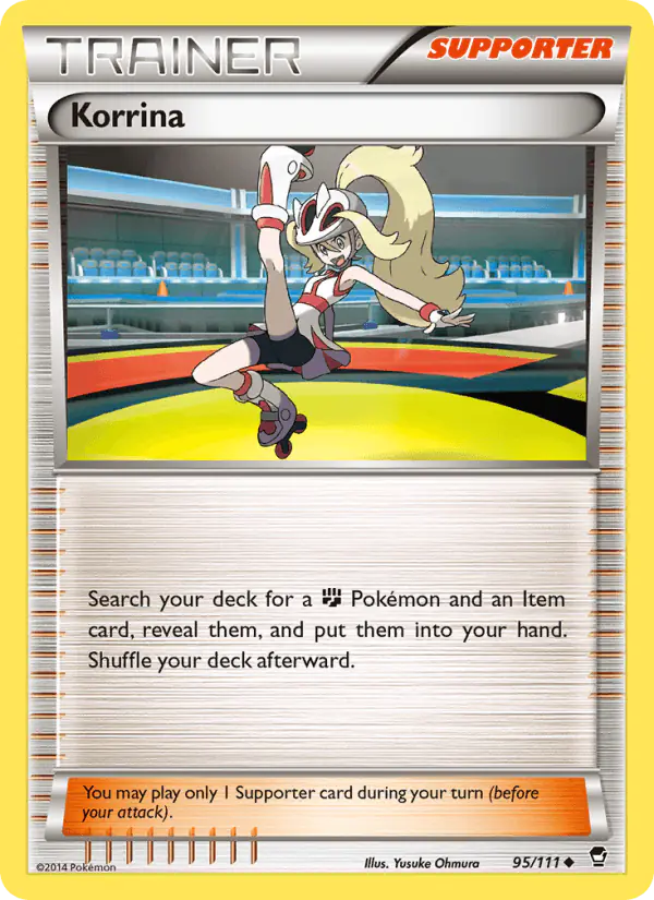 Carta Korrina 95/111 de Furious Fists