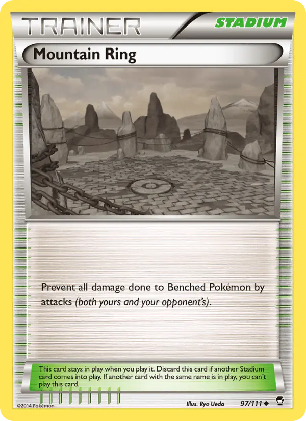 Carta Mountain Ring 97/111 de Furious Fists