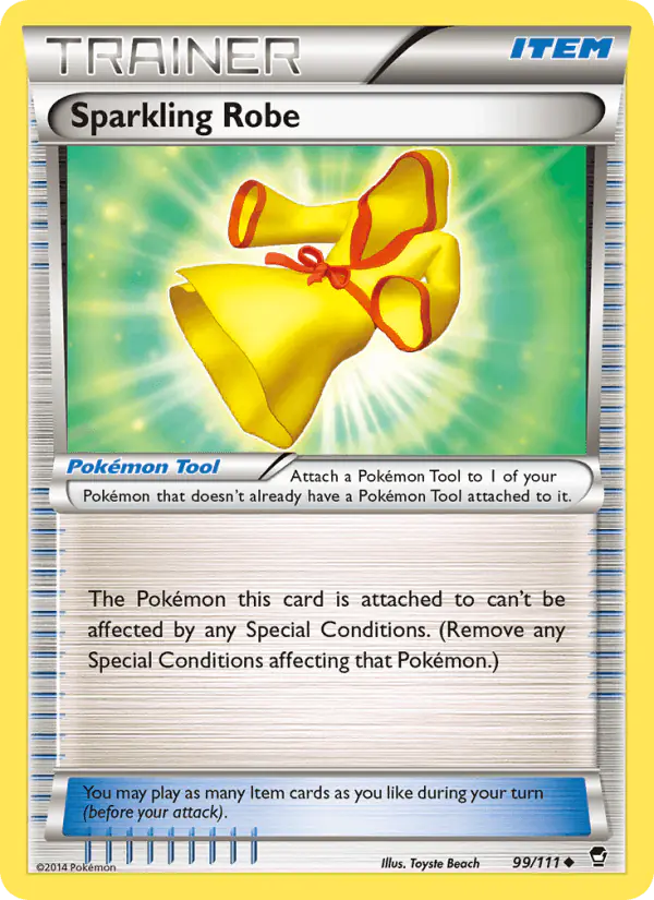 Carta Sparkling Robe 99/111 de Furious Fists