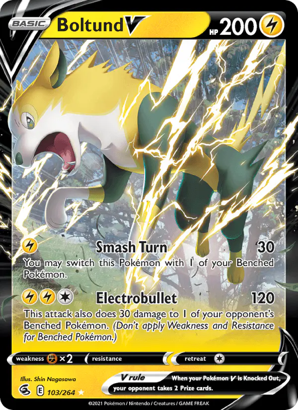 Carta Boltund V 103/264 de Fusion Strike
