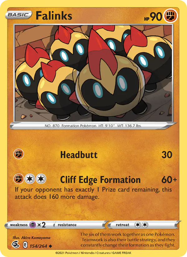 Carta Falinks 154/264 de Fusion Strike