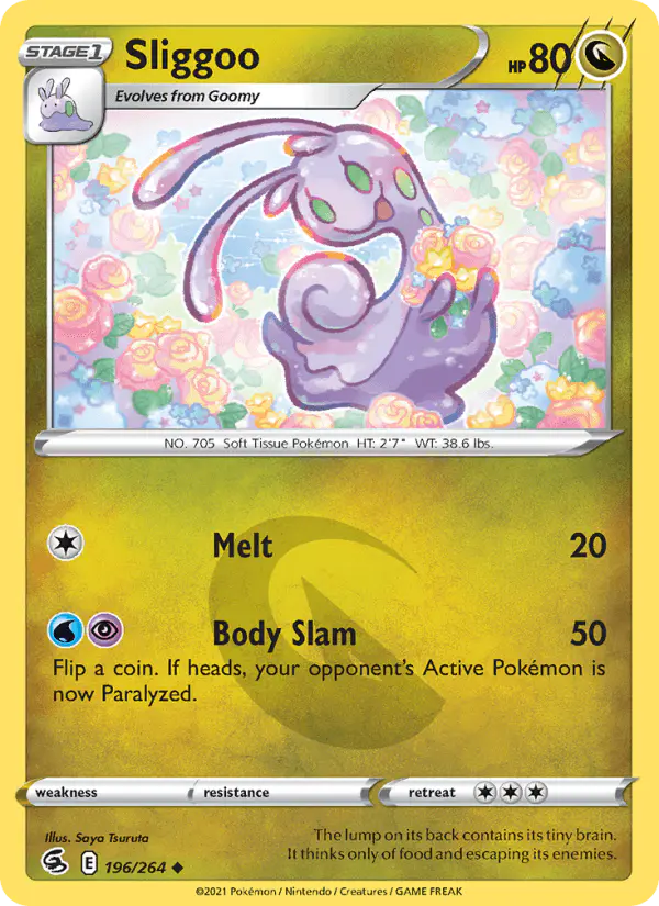 Carta Sliggoo 196/264 de Fusion Strike