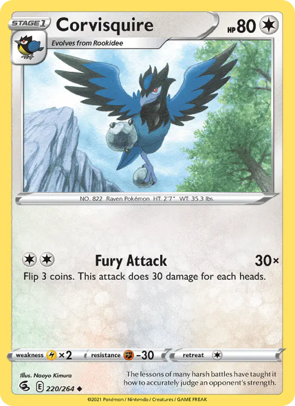 Carta Corvisquire 220/264 de Fusion Strike