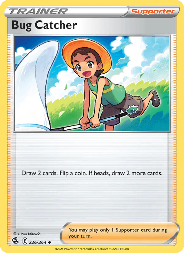Carta Bug Catcher 226/264 de Fusion Strike