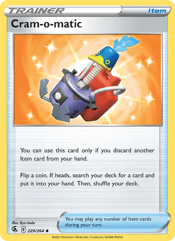 Carta Cram-o-matic 229/264 de Fusion Strike