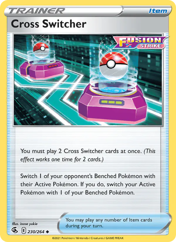Carta Cross Switcher 230/264 de Fusion Strike