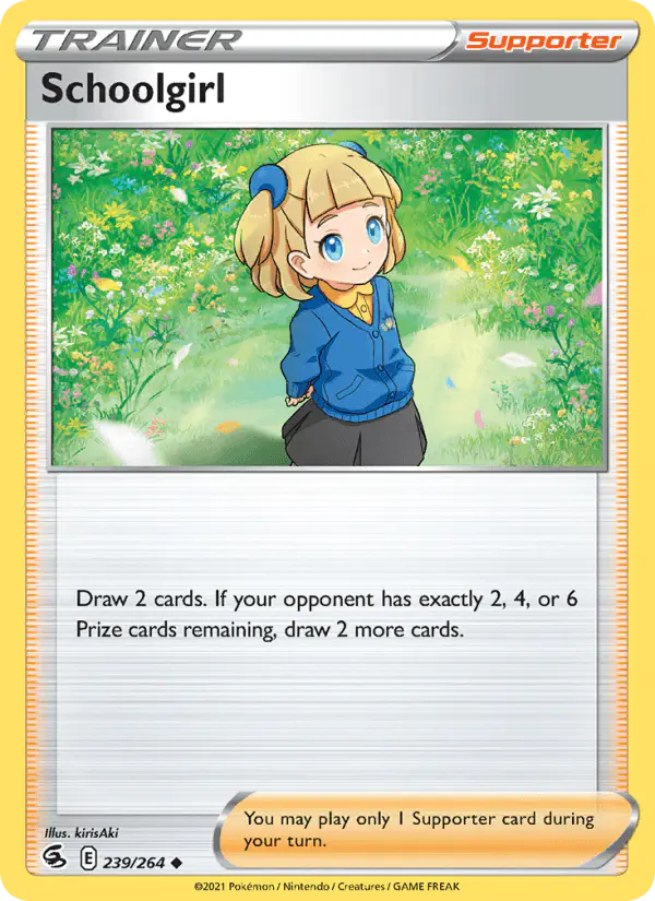 Carta Schoolgirl 239/264 de Fusion Strike