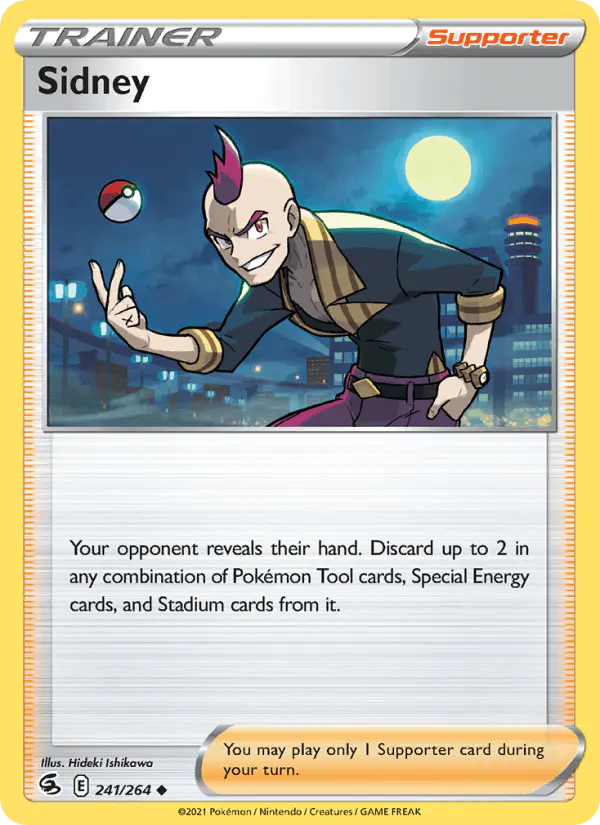 Carta Sidney 241/264 de Fusion Strike