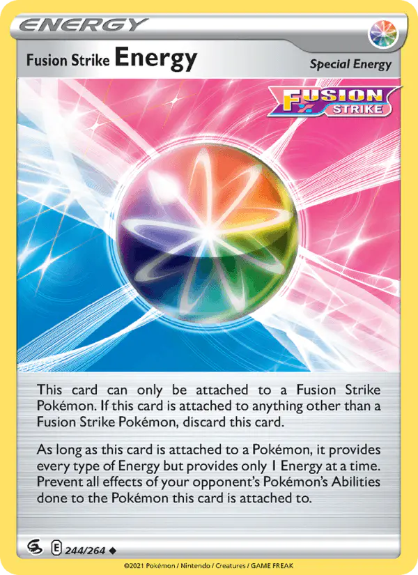 Carta Fusion Strike Energy 244/264 de Fusion Strike