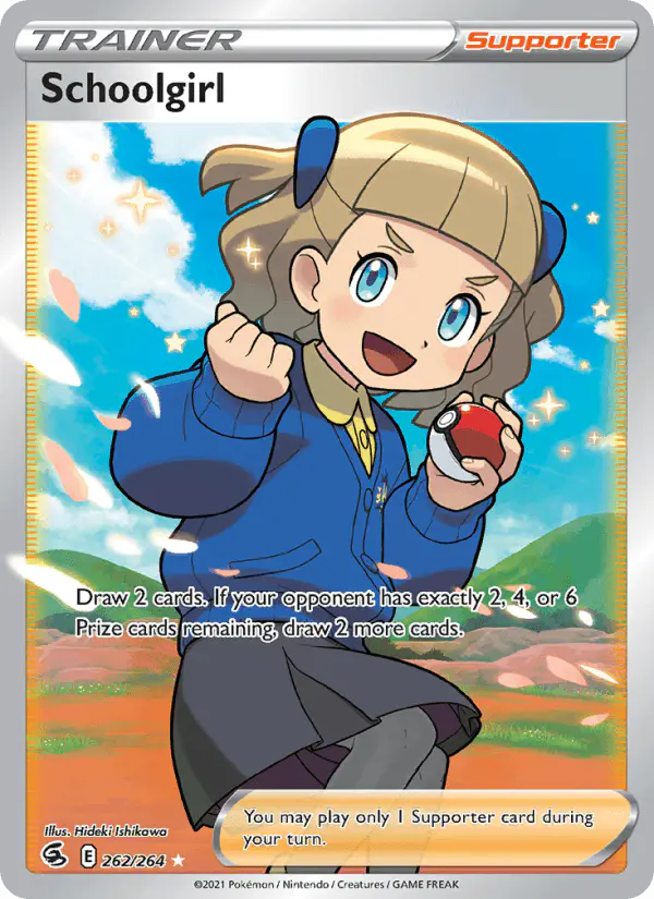 Carta Schoolgirl 262/264 de Fusion Strike
