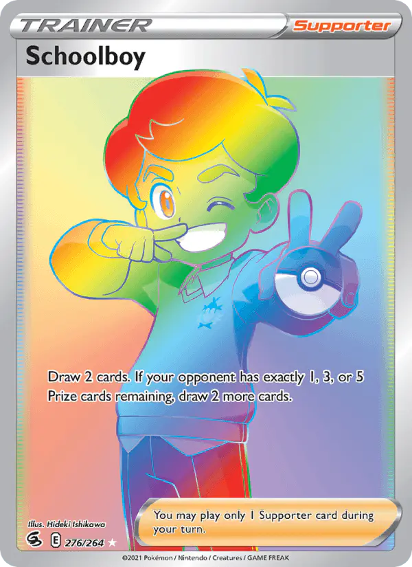 Carta Schoolboy 276/264 de Fusion Strike
