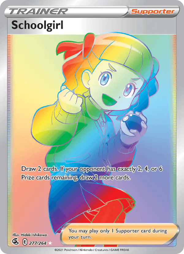 Carta Schoolgirl 277/264 de Fusion Strike