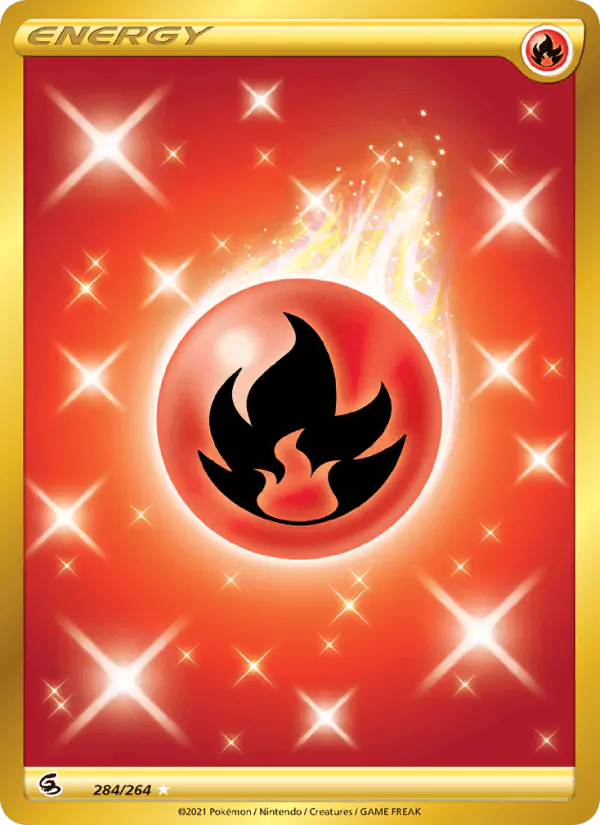 Carta Fire Energy 284/264 de Fusion Strike