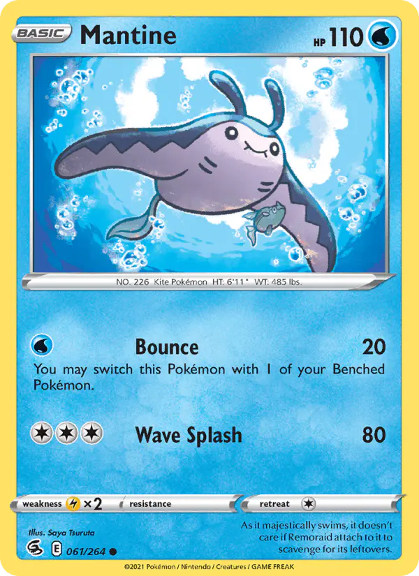 Carta Mantine 061/264 de Fusion Strike