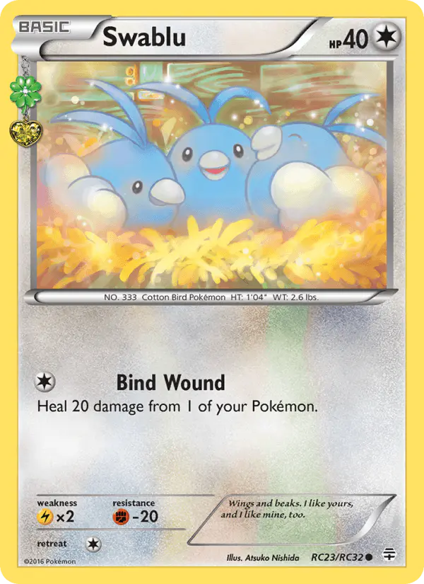 Carta Swablu RC23 de Generations