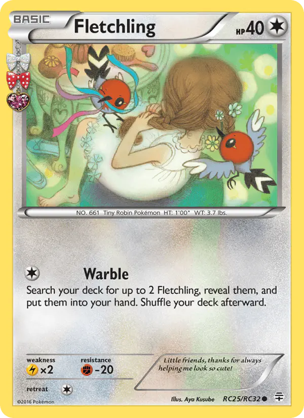 Carta Fletchling RC25 de Generations