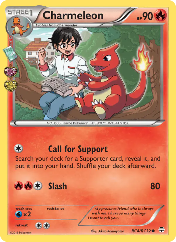 Carta Charmeleon RC4 de Generations