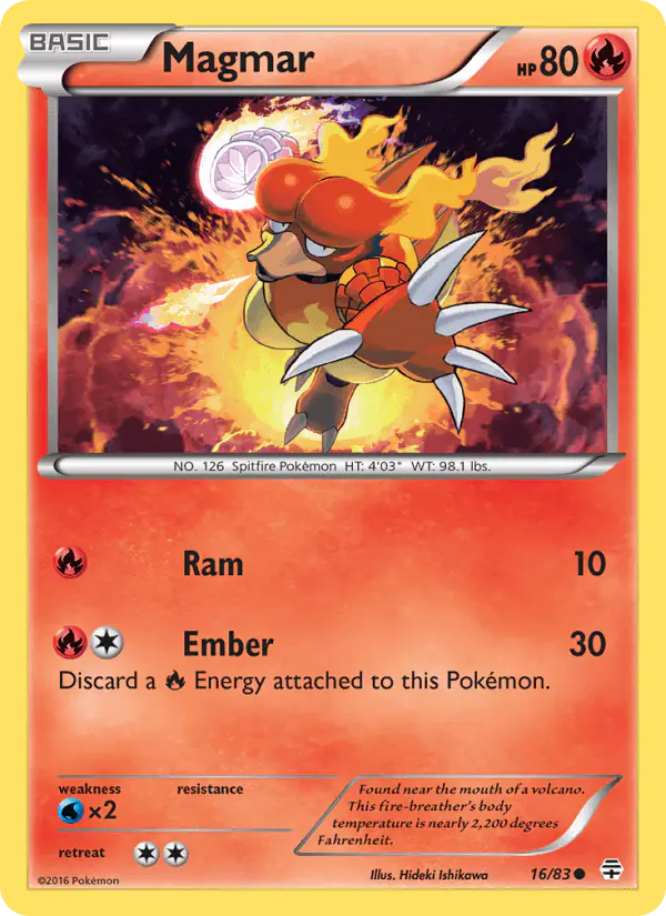 Carta Magmar 16/83 de Generations